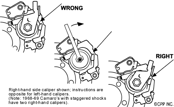 Adjust brake disc gmc rear